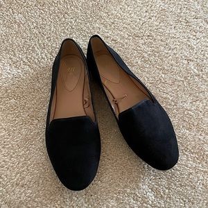H&M Black Suede Loafers